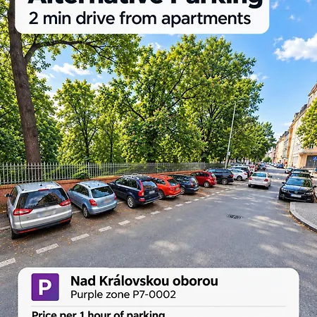 Apartament Lovely Havanska - With Free Parking Praga